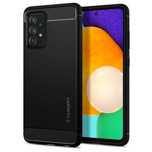 Θήκη Spigen Rugged Armor για Samsung Galaxy A52 LTE/5G Μαύρο