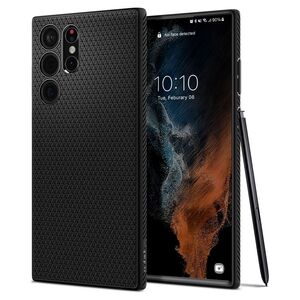 Spigen SPIGEN LIQUID AIR GALAXY S22 ULTRA MATTE BLACK