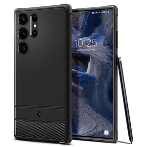 Θήκη Spigen Rugged Armor Samsung Galaxy S23 Ultra Μαύρο Ματ