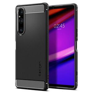 Spigen Spigen Rugged Armor Sony Xperia 1 V μαύρο/μαύρο ACS06204