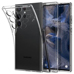 Spigen Spigen Liquid Crystal, διάφανο - Samsung Galaxy S23 Ultra