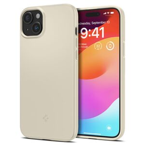 Spigen Spigen Thin Fit, mute μπεζ - iPhone 15 Plus
