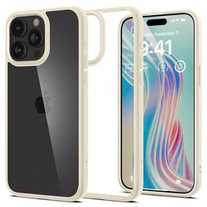Spigen Case Ultra Hybrid Mute μπεζ - iPhone 15 Pro