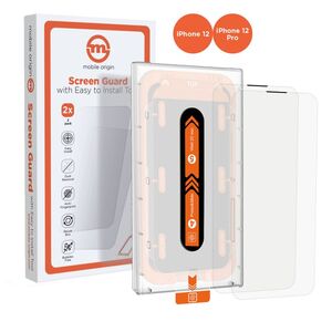 Προστατευτικό Οθόνης Mobile Origin iPhone 12 Pro / 12 (2 τεμάχια)