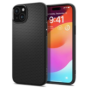 Spigen Spigen Liquid Air iPhone 15 6.1" μαύρο/matte black ACS06790