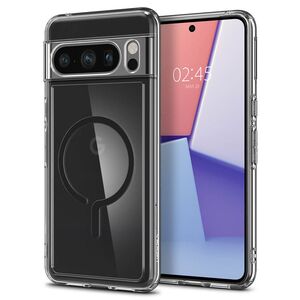 Spigen Spigen Ultra Hybrid OneTap Metal Ring MagSafe, μαύρο - Google Pixel 8 Pro