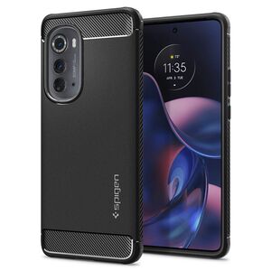 Spigen Θήκη Spigen Rugged Armor για Motorola Edge 2022 Μαύρο Ματ