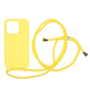 Θήκη Lanyard Mobile Origin - Etui ze smyczą, κίτρινο για iPhone 15 Pro