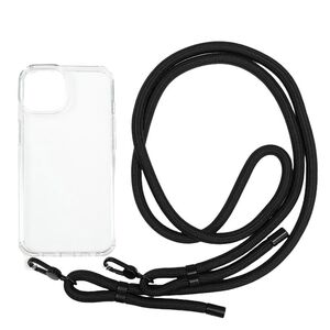 Θήκη με κορδόνι Mobile Origin, διαφανής - iPhone 14