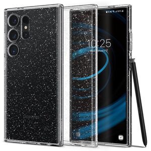 Spigen Θήκη Liquid Crystal Glitter, crystal quartz - Samsung Galaxy S24 Ultra