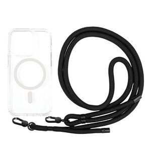 Mobile Origin Lanyard Case - Θήκη με λουράκι, διάφανη για iPhone 14 Pro