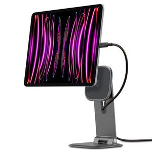 Βάση Spigen Spigen OneTap Easel Magnet Tablet Stand, space gray