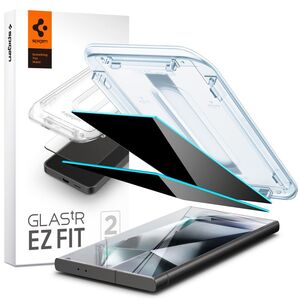 Spigen TEMPERED GLASS SPIGEN GLAS.TR ”EZ FIT” 2-PACK GALAXY S24 ULTRA PRIVACY