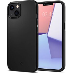 Spigen Θήκη Spigen Thin Fit Apple iPhone 13 Μαύρο