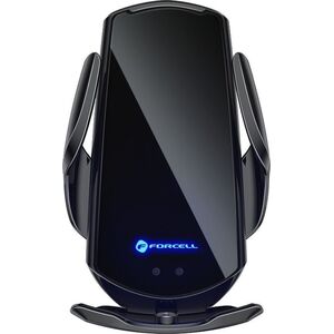ForCell Uchwyt z ładowaniem indukcyjnym automatyczny + adapt. magnetyczne FORCELL HS1 Qi 15W czarny