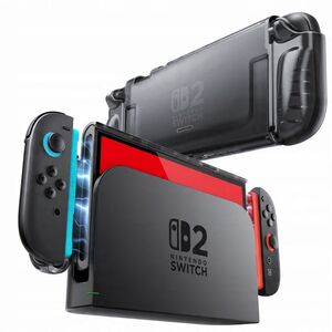 Etui Supcase Crystal Case Nintendo Switch 2 Frost Black