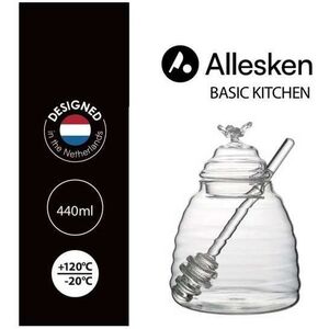 BASIC KITCHEN Słoik na miód 500ml