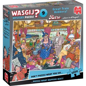 Wasgij - Retro Mystery - #9 Great Train Robbery! (1000 pieces) (1110100504)
