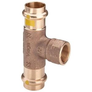 Τρίοδη σύνδεση SC 22 x 3/4 x 22 μπρούντζος / (αέριο) γυαλιστερήΣύνδεσμος για σωλήνες