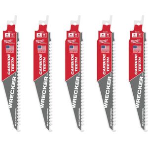 MILWAUKEE S TCT WRECKER ΛΕΠΙΔΑ ΠΡΙΟΝΙΟΥ ΚΑΡΒΙΔΙΟΥ 150mm/6T/5τμχ.