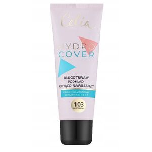 CELIA Hydro Cover Długotrwały podkład kryjąco-nawilżający 103 Brzoskwinia 30 ml