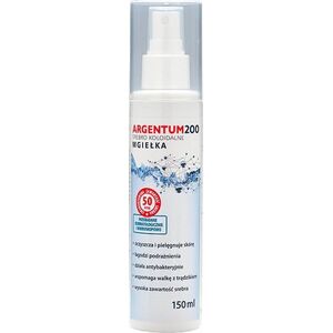 Aura Herbals Argentum 200 mgiełka do ciała 50PPM Srebro Koloidalne 150 ml