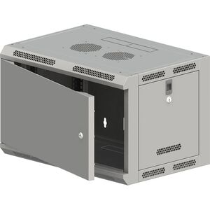 Szafa Q-Lantec Wisząca 19" 9U (SW-9U-600-500-N-DMJ-OP-RP-B-S)