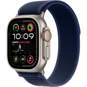 Smartwatch Apple Watch Ultra 2 GPS + Cellular 49mm Titanium Case Trail Loop M/L Niebieski  (MX4L3WB/A)