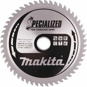 Makita MAKITA PIŁA TARCZOWA 150x20x52z