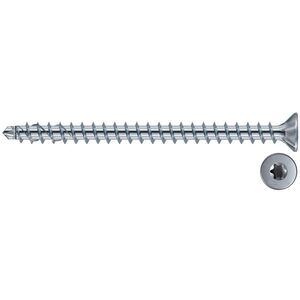 Fischer Βίδες PZ2 4,0X40 λευκά επιψευδαργυρωμένα, 200τμχ.