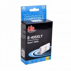 Συμβατό μελάνι UPrint / tusz z C13T05H44010, 405XL, κίτρινο, 1100s, 19ml