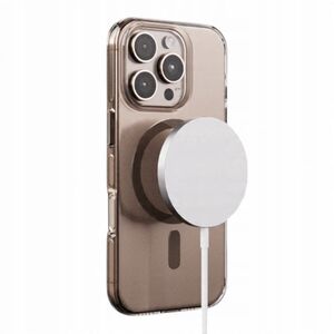 Crong Clear MAG Pro - Θήκη iPhone 16 MagSafe (μαύρο)