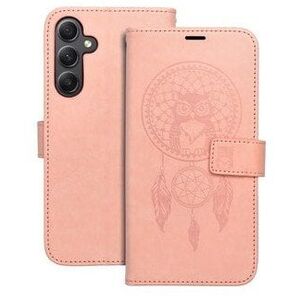 Θήκη MEZZO Book για XIAOMI Redmi Note 14 5G ονειροπαγίδα ροζ χρυσό