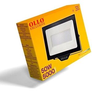 LED Ανθεκτικός στην υγρασία εξωτερικός προβολέας 50W, 5000Lm, 4000K, IP65