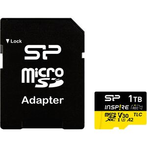 Silicon Power SP001TBSTXLA2V1NSP pamięć flash 1 TB MicroSDXC 3D TLC NAND Klasa 10