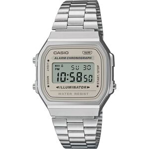 Zegarek Casio Zegarek dla dzieci Casio A168WA-8AYES srebrny