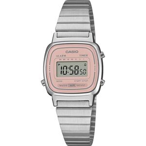 Zegarek Casio Zegarek damski Casio LA670WEA-4A2EF srebrny