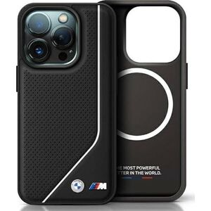 BMW BMW BMHMP16L23PUCPK iPhone 16 Pro 6.3" czarny/black hardcase M Perforated Twisted Line MagSafe