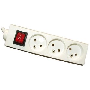 Πολύπριζο Konnoc DX-3FS 5m με διακόπτη