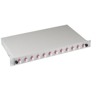 EFB Spleißbox LC 50/125Á OM4 ausziehbar, 12Pigtails / 6 Kupp