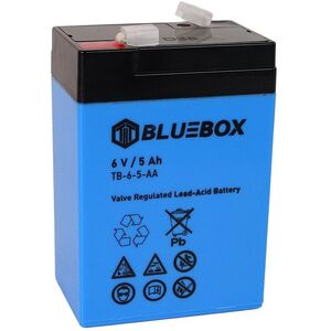 BLUEBOX Akumulator Żelowy VRLA AGM 6V5Ah Do Auta Na Akumulator
