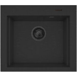 Zlew SIROS (57x51,5) 1B, volcano Black Edition