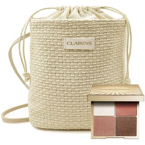 CLARINS SET (FACE&EYES PALETTE + SUMMER POUCH)