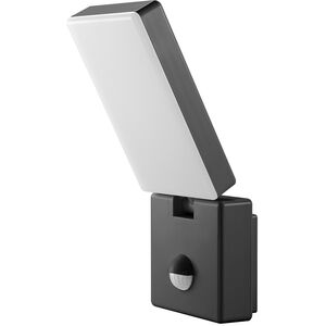 ENID LED 10W, oprawa ogrodowa z czujnikiem ruchu PIR, 800lm, IP65, 4000K, szara