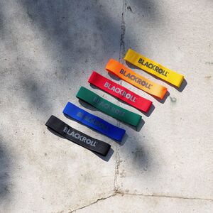 Blackroll Pasipriešinimo gumos  BLACKROLL® LOOP BAND SET, 6 vnt.
