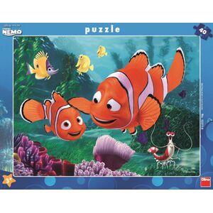 Dino Puzzle 40 Ramkowe Nemo (214372)
