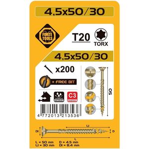 ΒΙΔΑ ΓΙΑ ΝΟΒΟΠΑΝ T20 4.5X50/30 RSP(200)