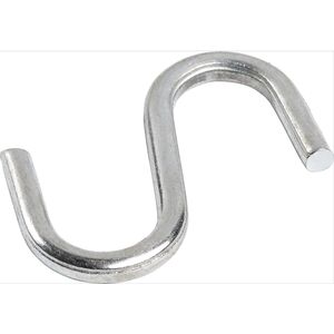 S-HOOK 4,0X35 ZINC PLAT/ 4PCS