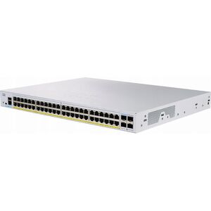 Cisco Cisco διακόπτης CBS350-48FP-4G, 48xGbE RJ45, 4xSFP, PoE+, 740W - REFRESH