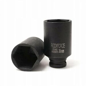 Βαθύ λεπτότοιχο κρουστικό καρυδάκι Rockforce 1/2" 36mm (6-γωνιακό)